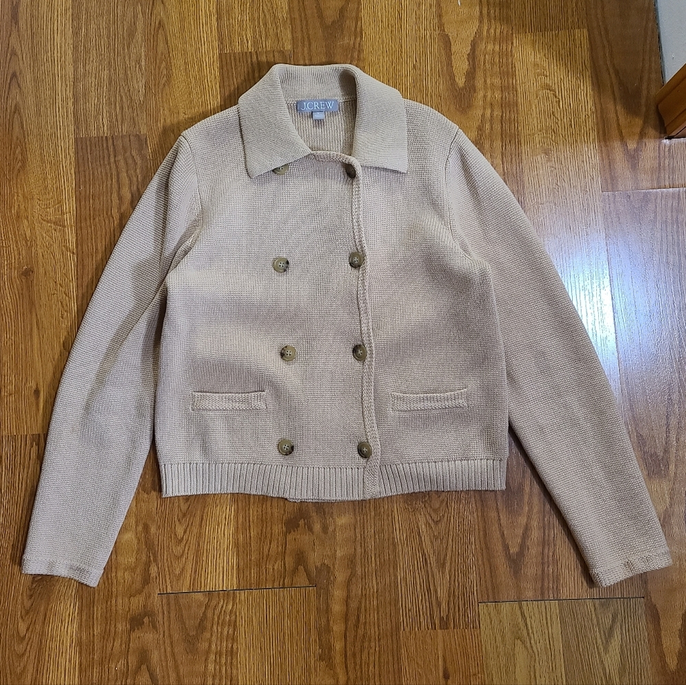 J.Crew Marielle Cropped Cardigan Size Small